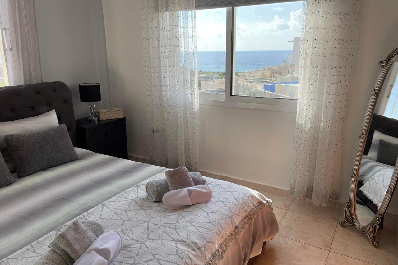 Eden Heights - Chlorakas Paphos - Sea View Luxury 2 Bed Apt By Yiota Extérieur photo